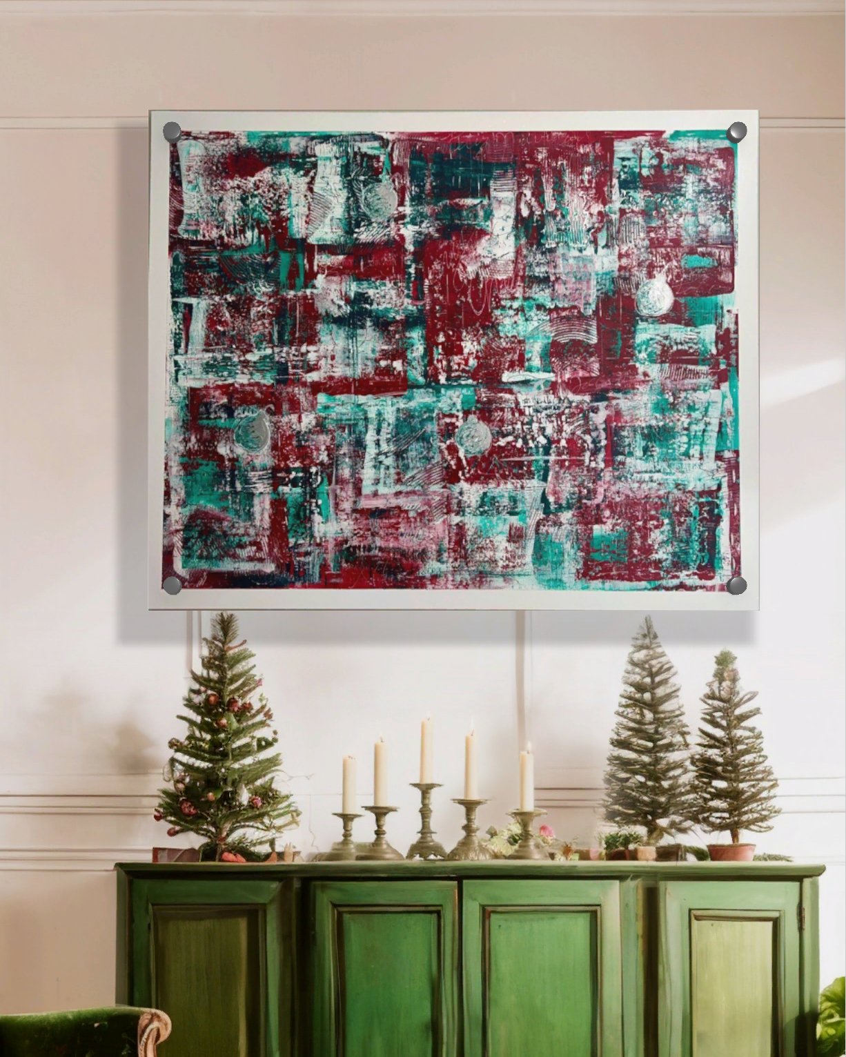 Yippie-Ki-Yay Christmas - 48x60 Canvas