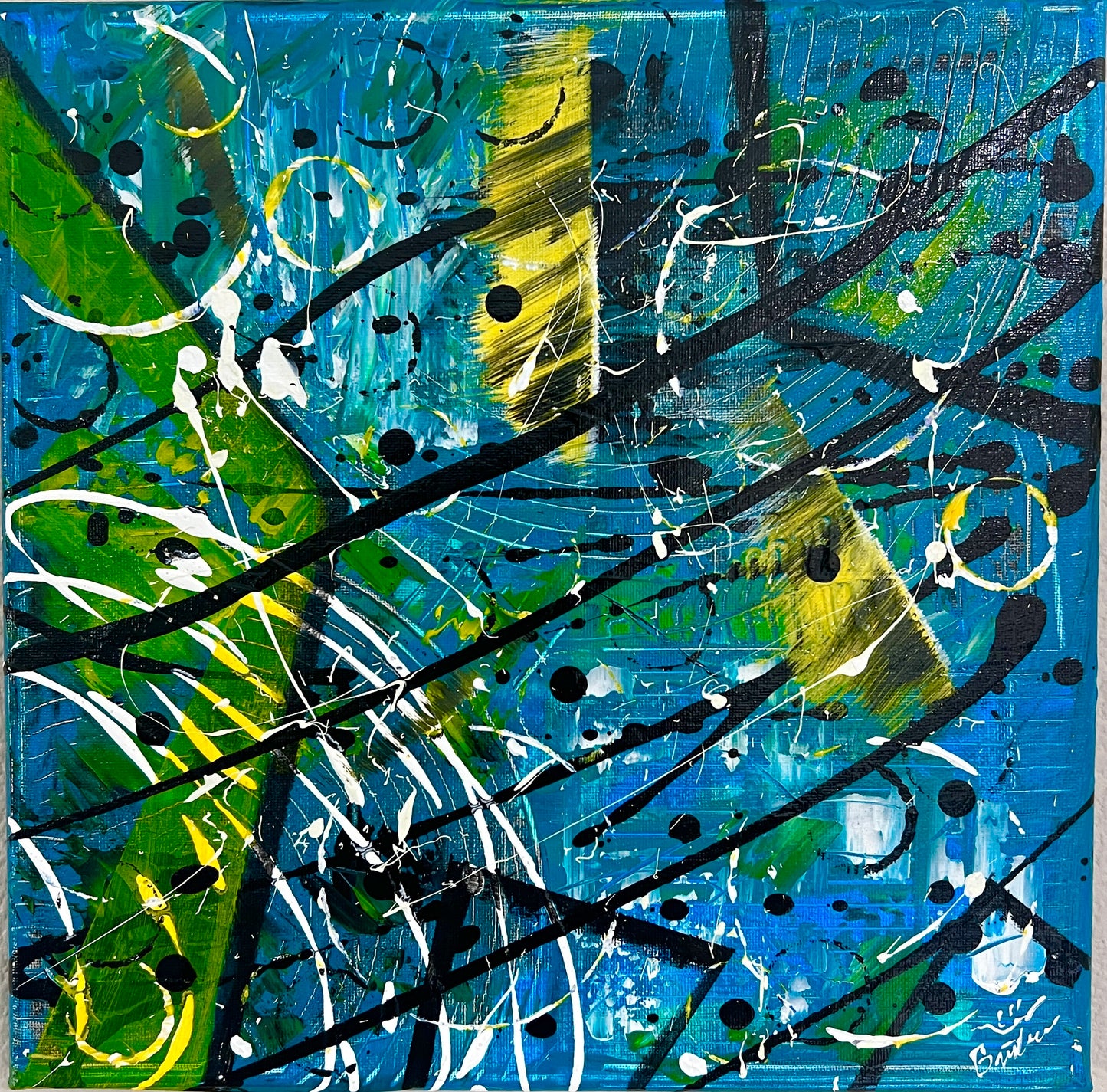 Undercurrent Arch 12x12 Canvas