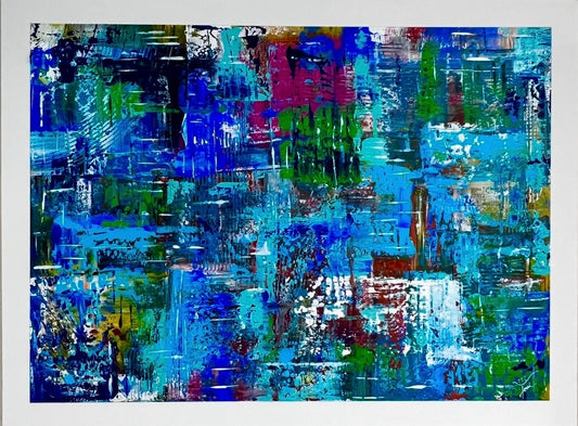 Ripple Drift - 36x40 Canvas