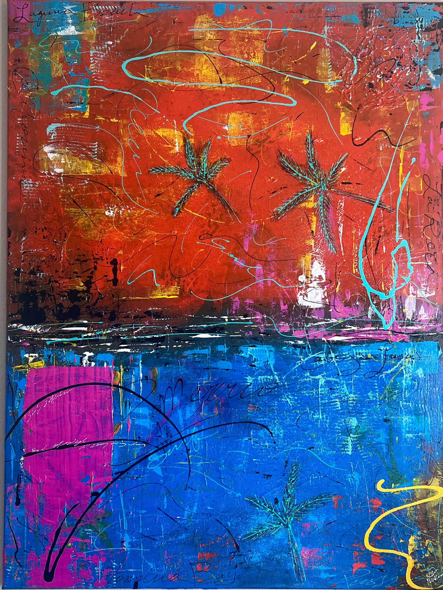 Las Palmas - 48x36 Canvas