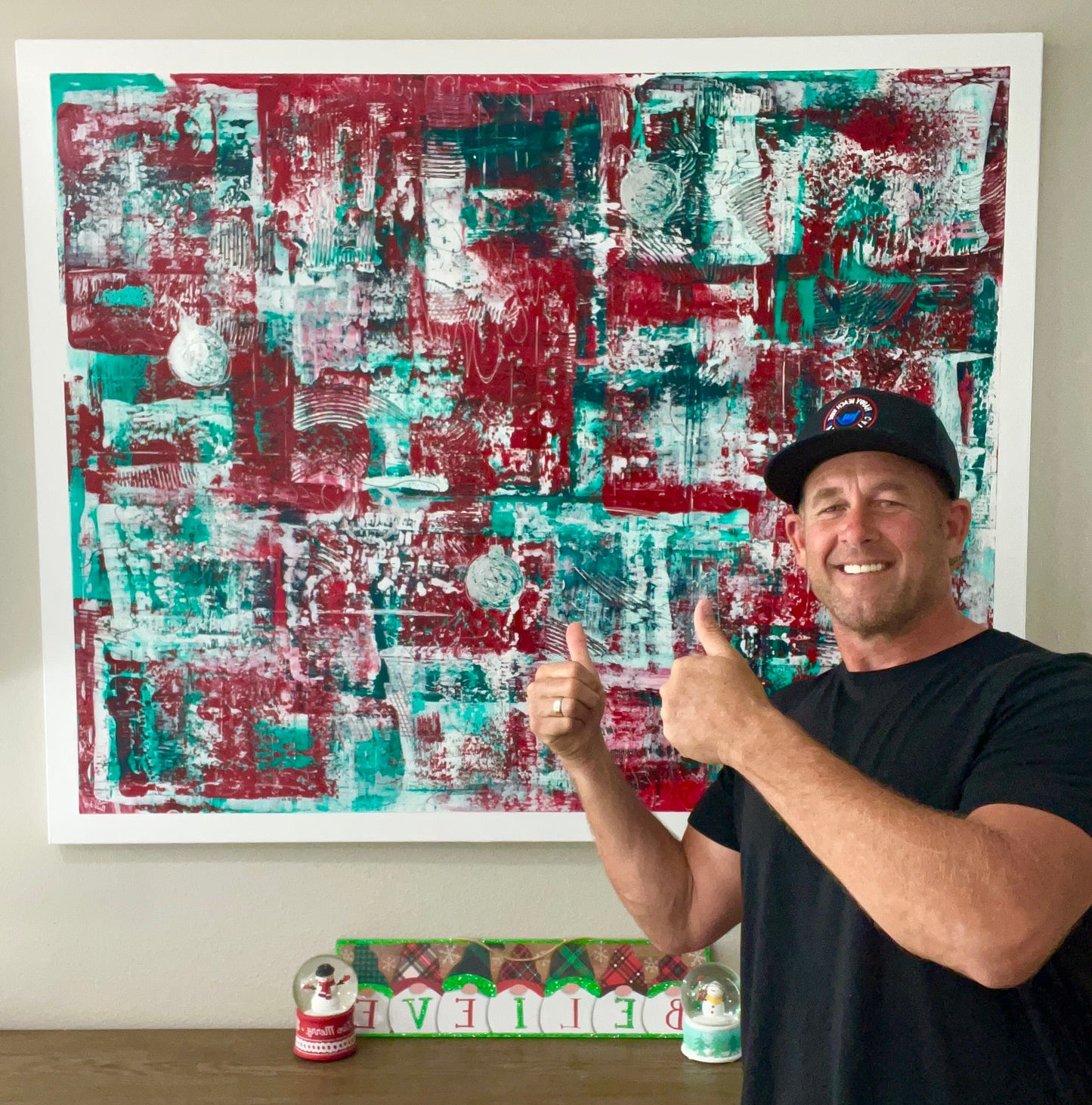 Yippie-Ki-Yay Christmas - 48x60 Canvas