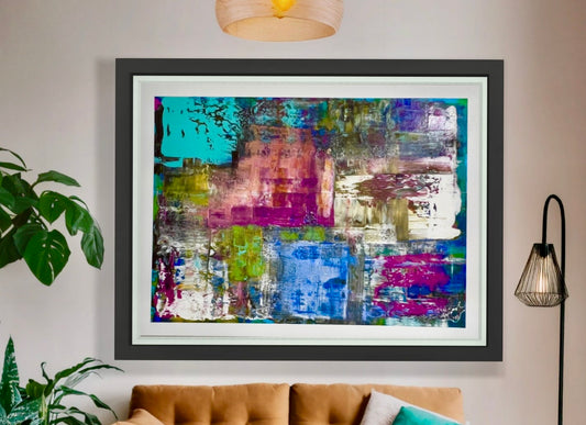 Electric Lagoon  36x48  Canvas