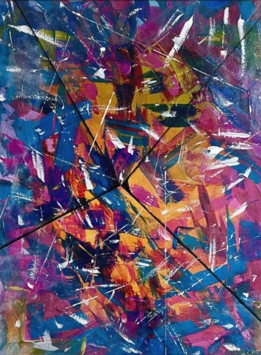 Sugar Heat - 48x36 Canvas