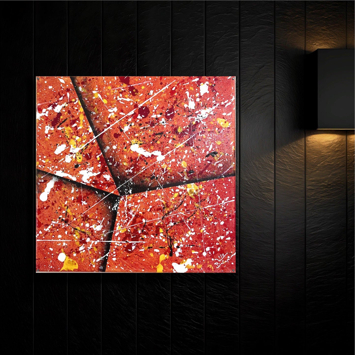 Redshift Flair 12x12 Canvas