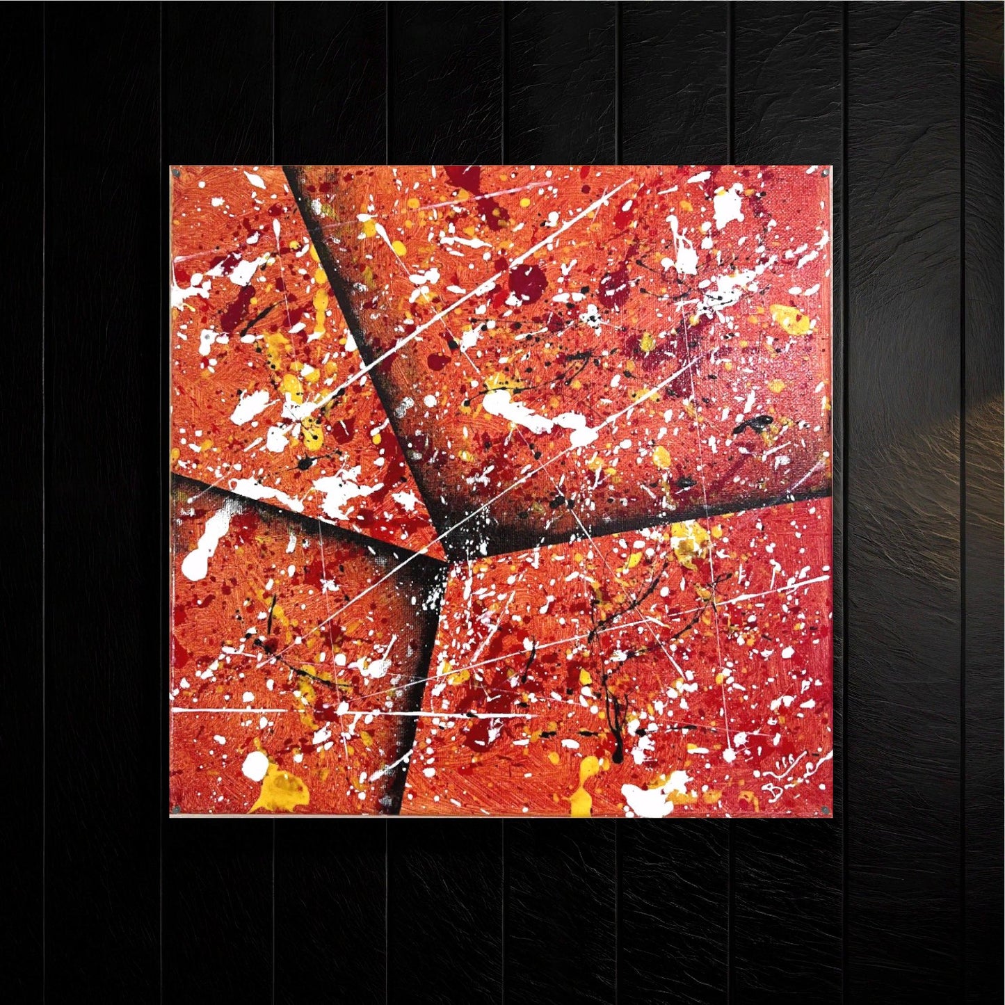 Redshift Flair 12x12 Canvas