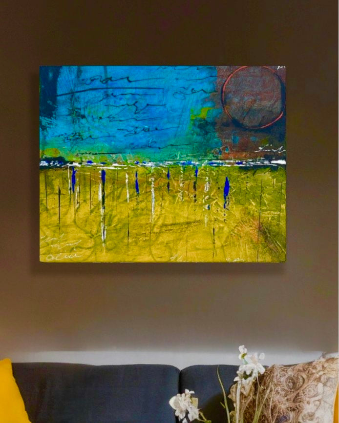 The Quiet Sun 16x20 Canvas