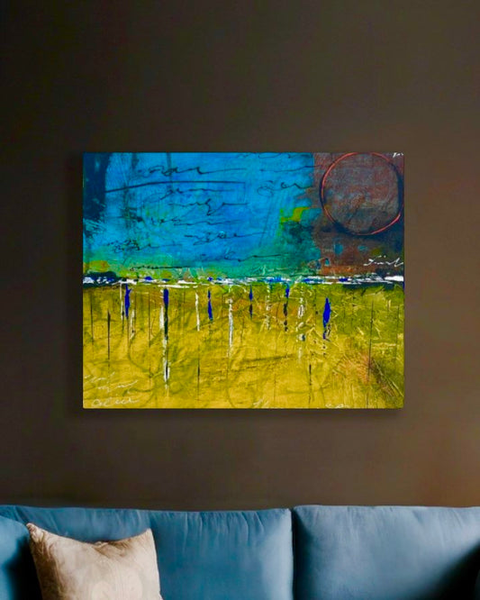 The Quiet Sun 16x20 Canvas