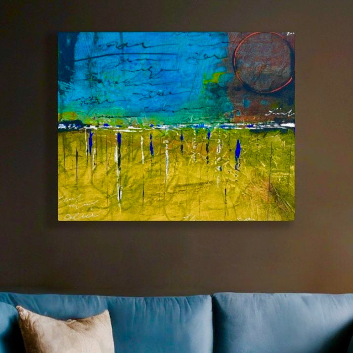 The Quiet Sun 16x20 Canvas