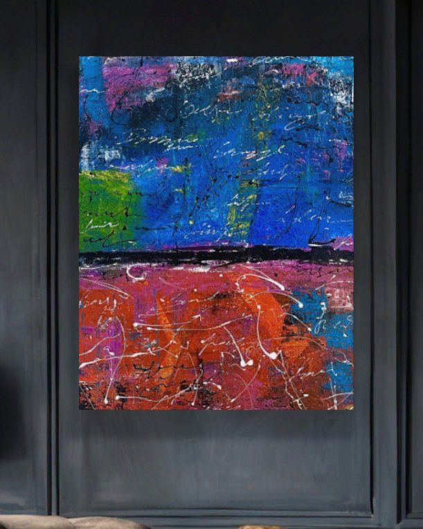 The Chaos Letter 20x16 Canvas