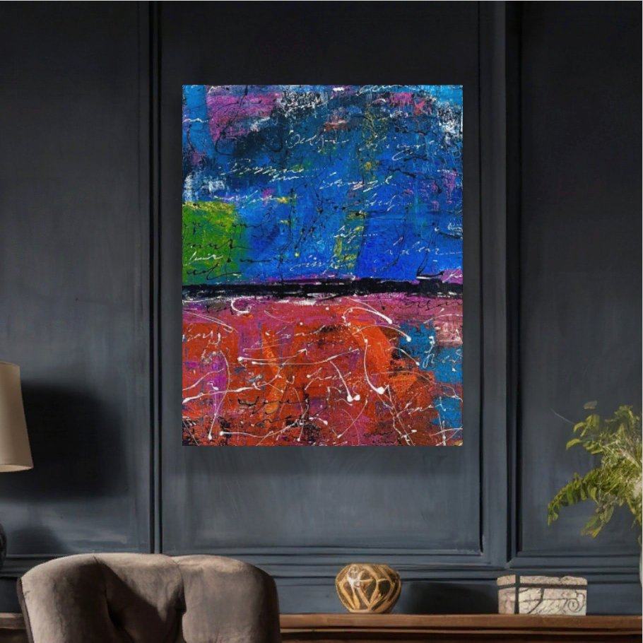 The Chaos Letter 20x16 Canvas