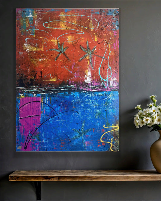 Las Palmas - 48x36 Canvas