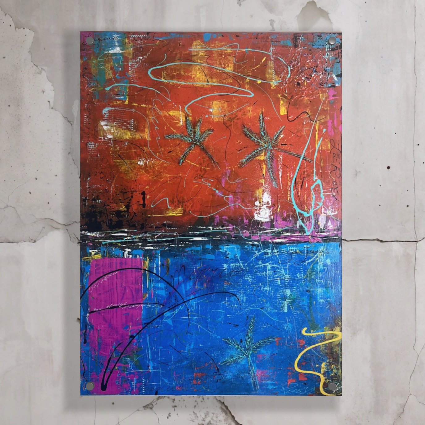 Las Palmas - 48x36 Canvas