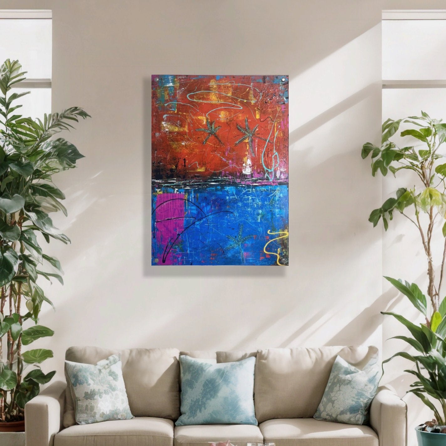 Las Palmas - 48x36 Canvas