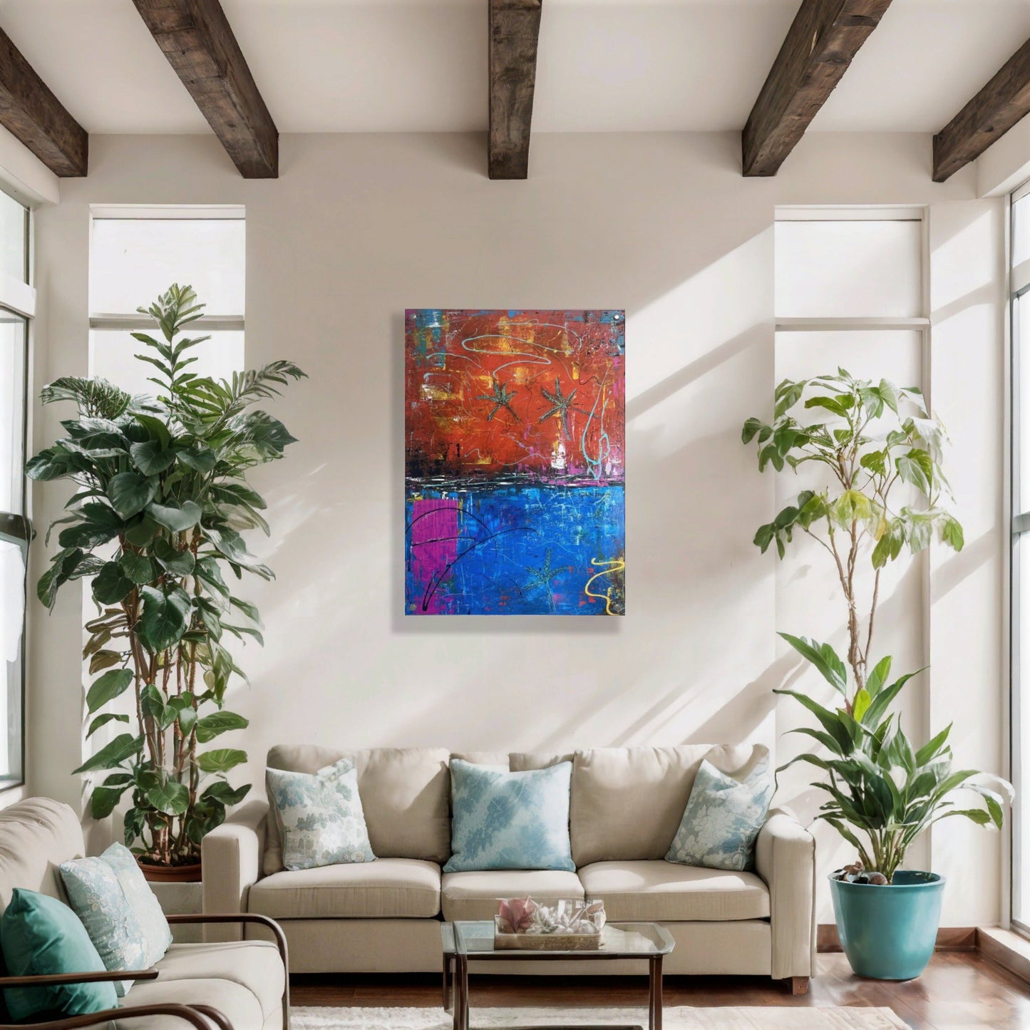 Las Palmas - 48x36 Canvas