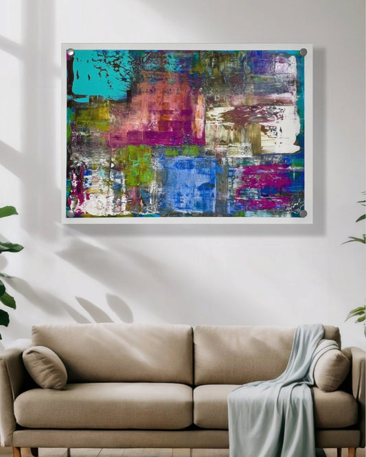 Electric Lagoon  36x48  Canvas