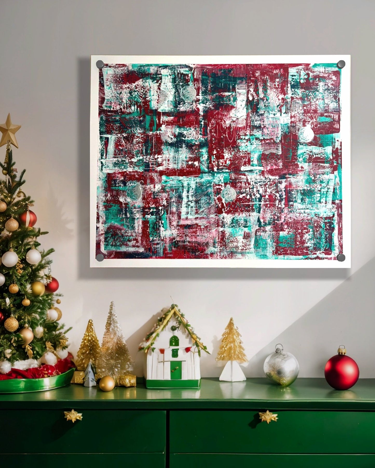 Yippie-Ki-Yay Christmas - 48x60 Canvas