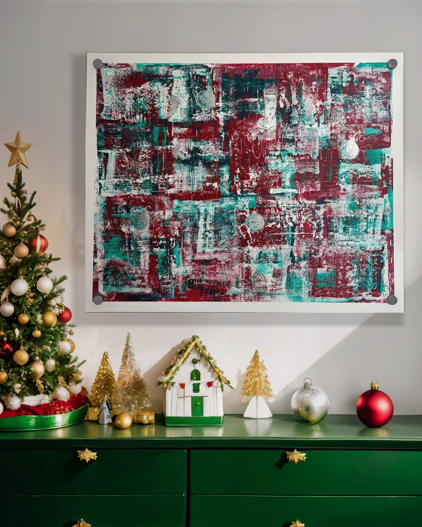 Yippie-Ki-Yay Christmas - 48x60 Canvas