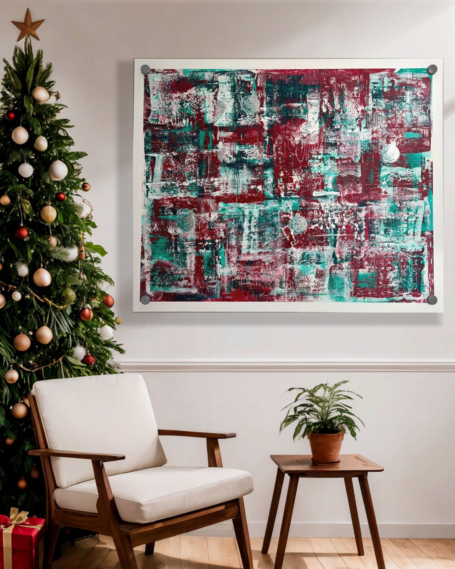 Yippie-Ki-Yay Christmas - 48x60 Canvas
